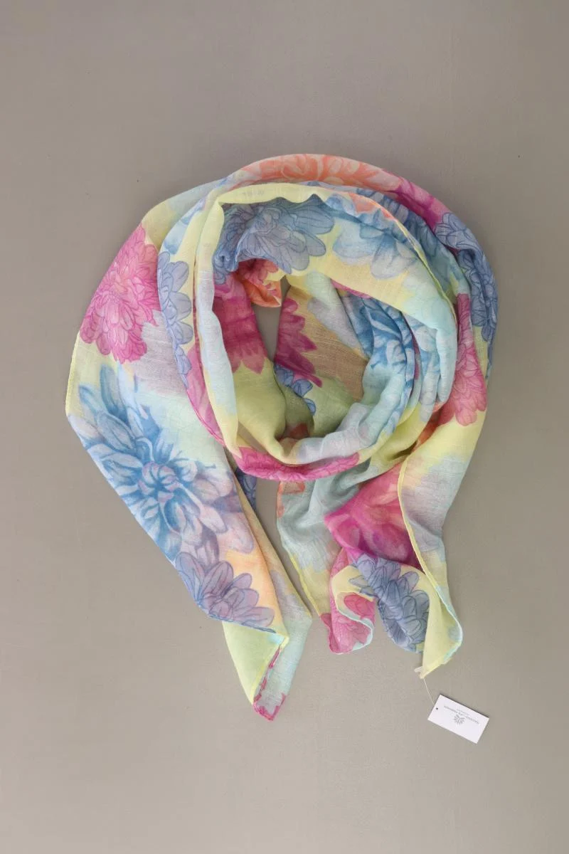 Tuch mit Blumenmuster gelb