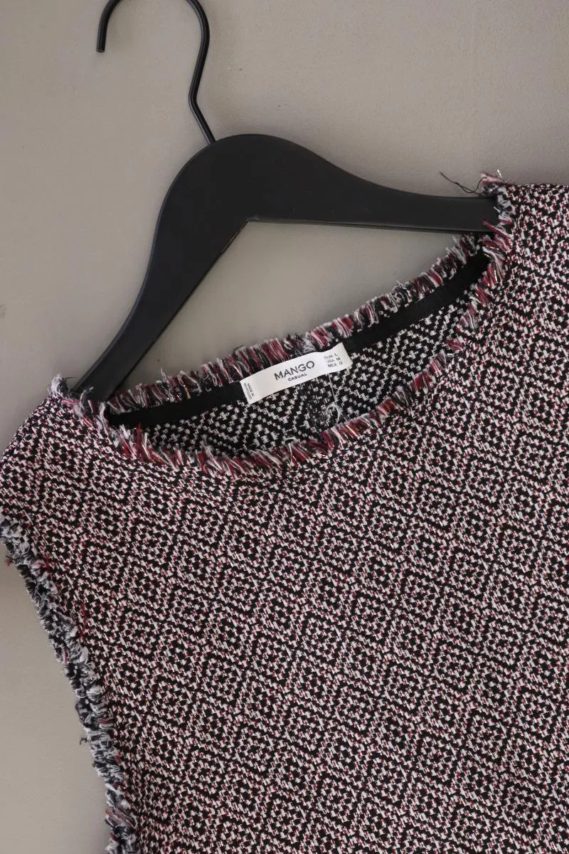Mango Trägertop Gr. L mit Glitzer lila