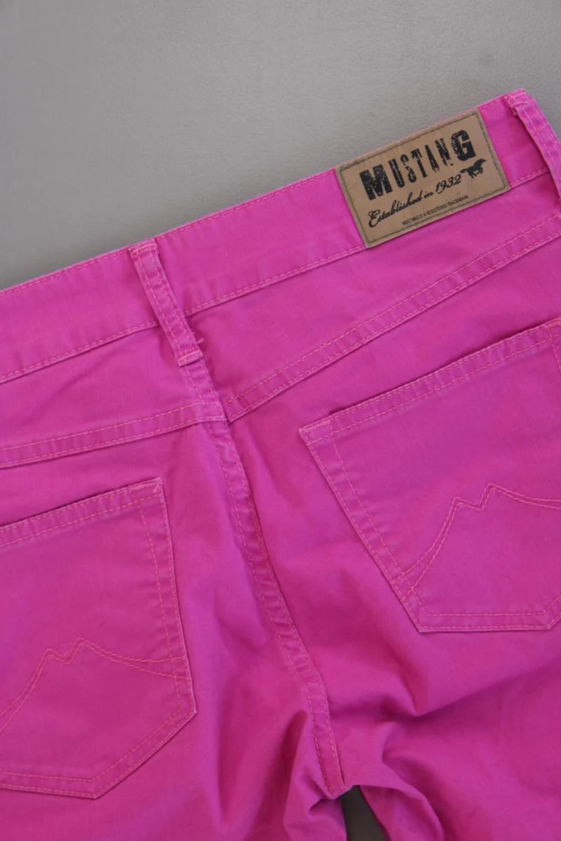 Mustang 3/4 Hose Gr. W29 Modell Jasmin Cropped pink aus Baumwolle