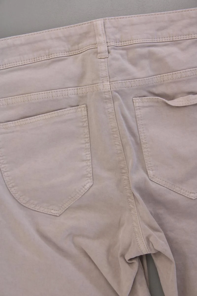 Tom Tailor 7/8 Hose Gr. W30 Modell Alexa creme aus Baumwolle