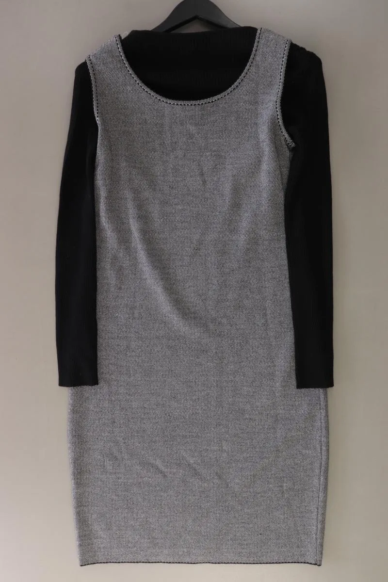 Madeleine Strickkleid Gr. 38 Langarm grau