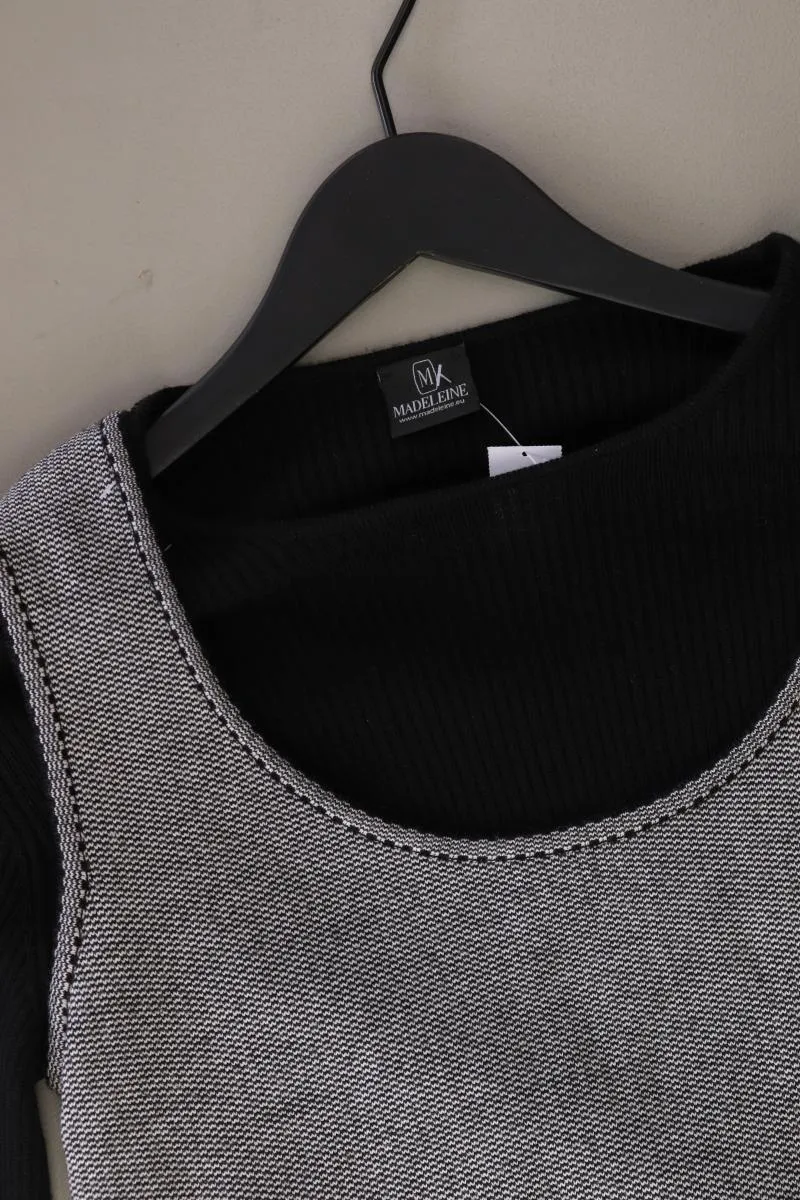 Madeleine Strickkleid Gr. 38 Langarm grau