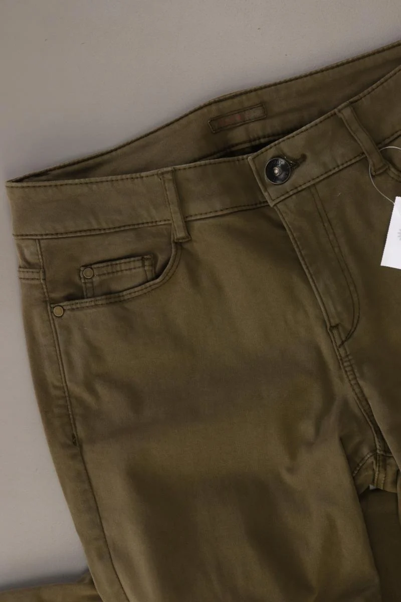 Esprit Five-Pocket-Hose Gr. 34/L28 olivgrün aus Baumwolle
