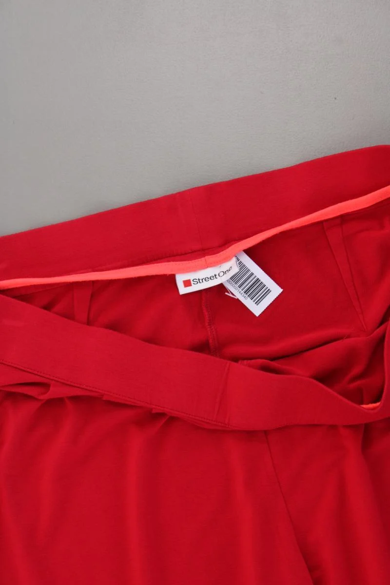 Street One Stoffhose Gr. 46 rot