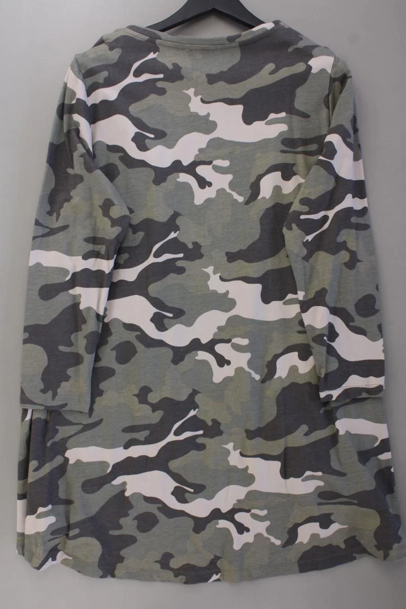 angel of style Langarmpullover Gr. 46 camouflage olivgrün