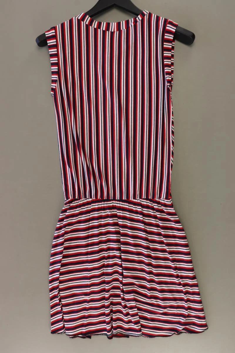 ManduTrap Jerseykleid Gr. 38 gestreift Ärmellos rot