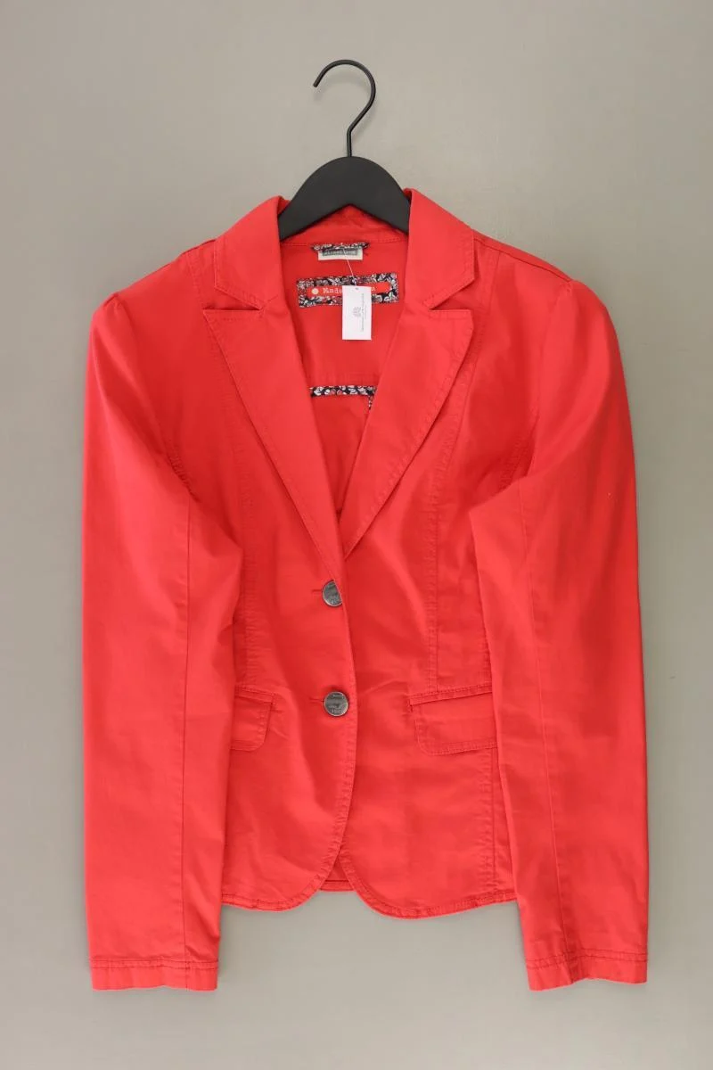Street One Regular Blazer Gr. 40 rot aus Baumwolle