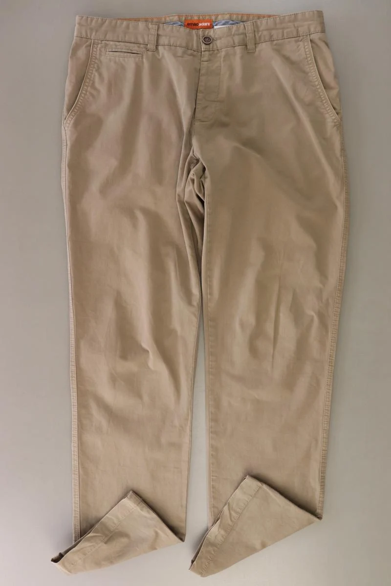 Emilio Adani Chinohose für Herren Gr. W36/L34 braun aus Baumwolle