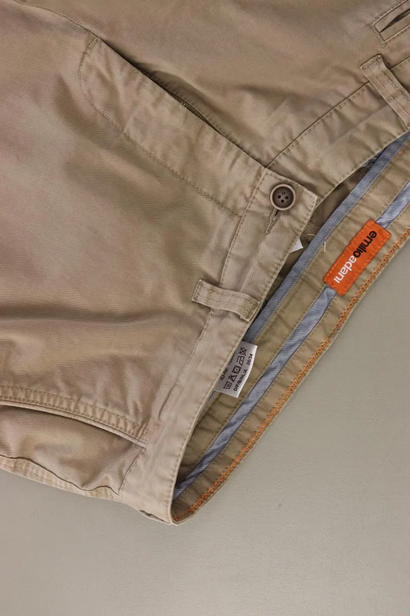 Emilio Adani Chinohose für Herren Gr. W36/L34 braun aus Baumwolle