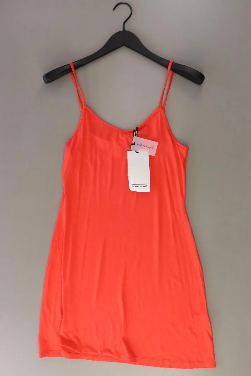 NAF NAF Trägerkleid Gr. 36 neu mit Etikett rot aus Viskose