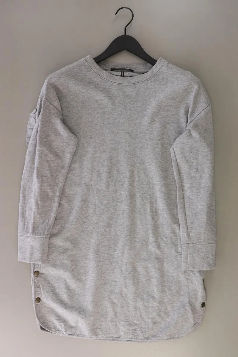 Scotch & Soda Langarmkleid Gr. S grau aus Baumwolle
