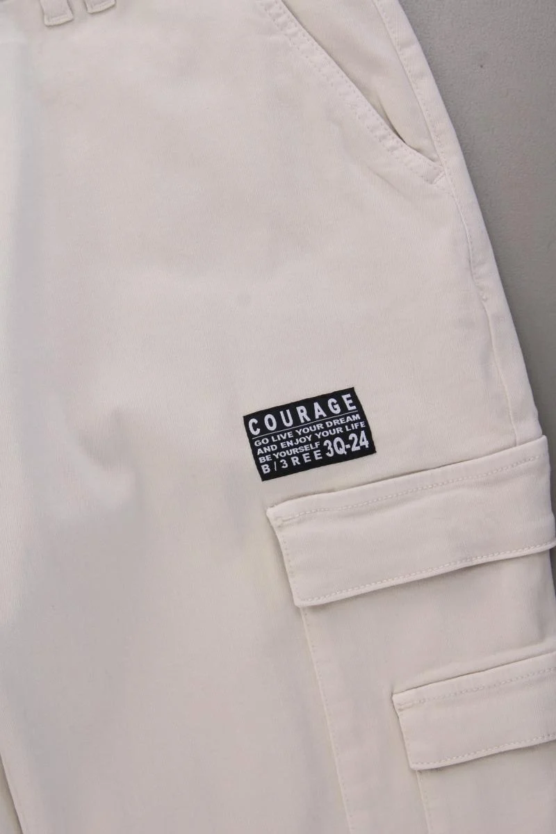 Monari Cargohose Gr. 48 creme