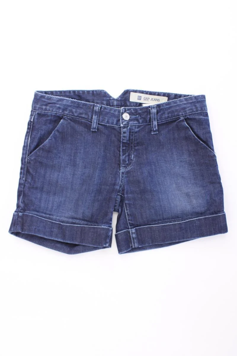 GAP Jeansshorts Gr. 36 blau aus Baumwolle