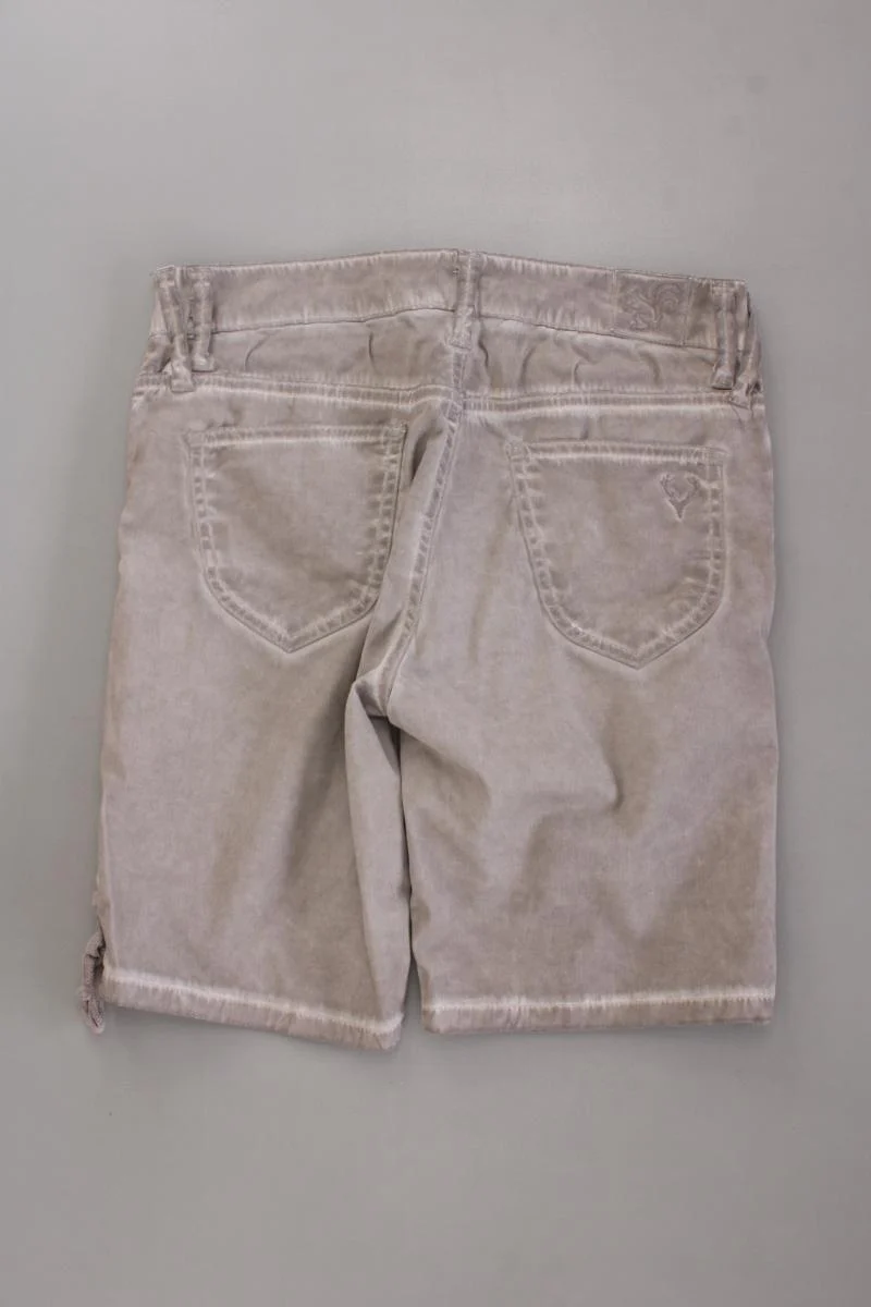Marjo Shorts in Trachtenoptik Gr. 36 braun aus Baumwolle