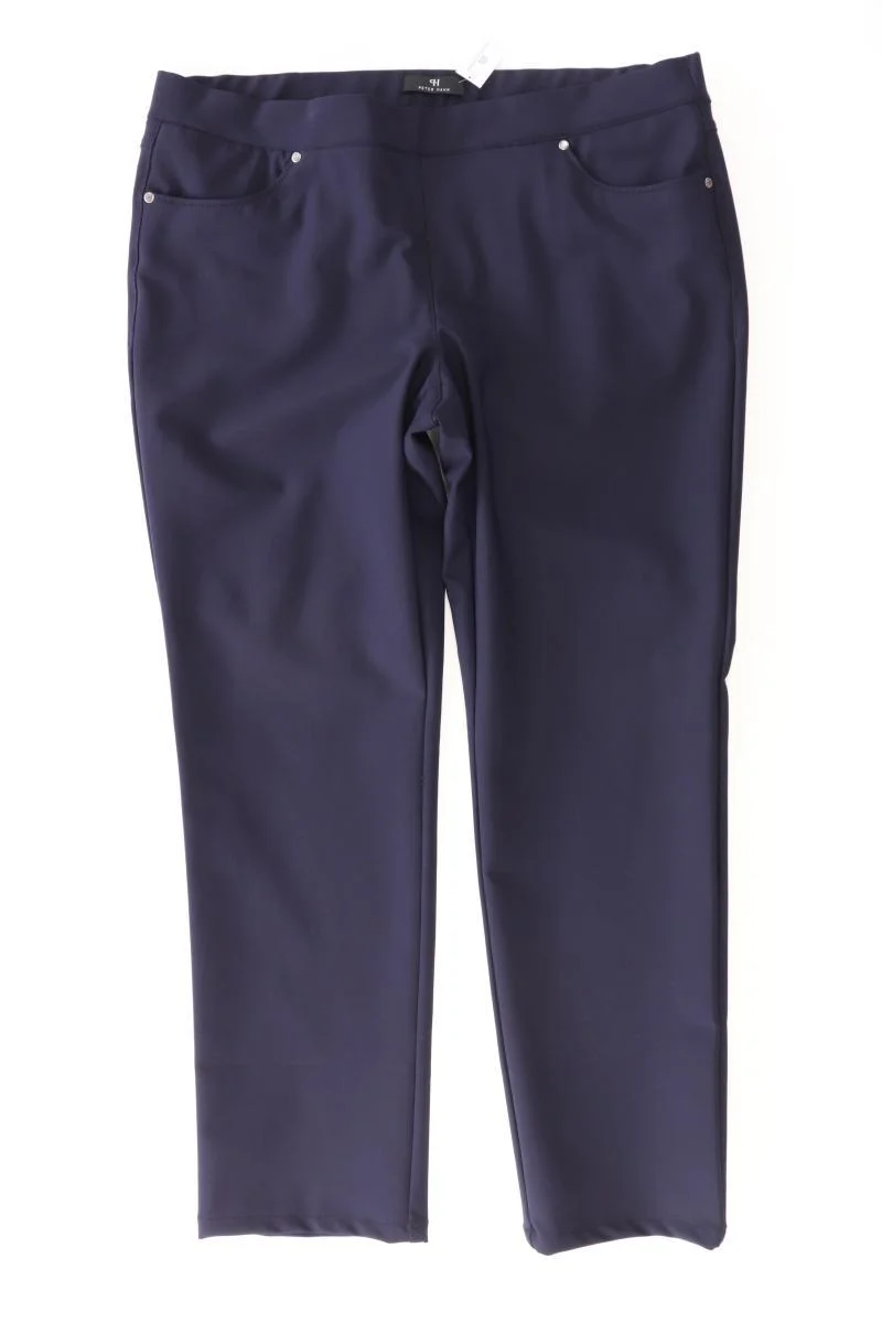 Peter Hahn Stoffhose Gr. Kurzgröße 23 blau aus Polyester
