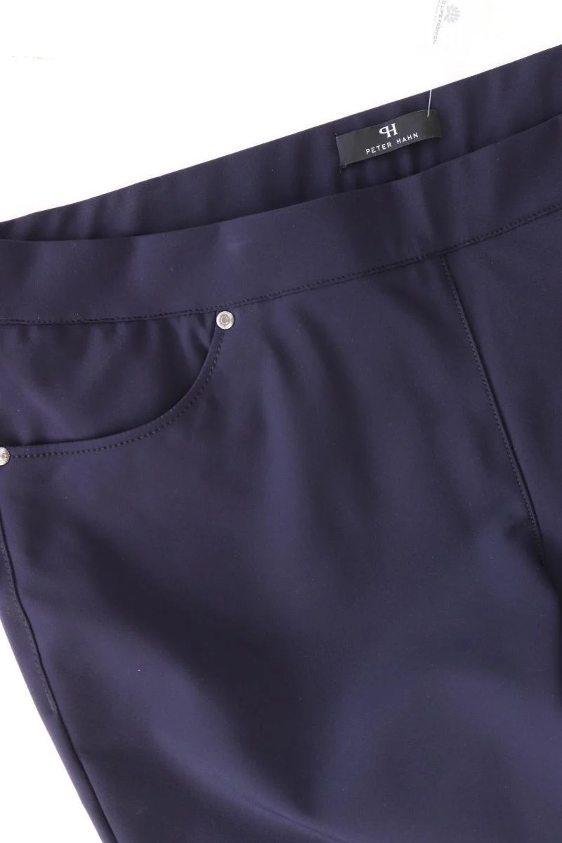 Peter Hahn Stoffhose Gr. Kurzgröße 23 blau aus Polyester