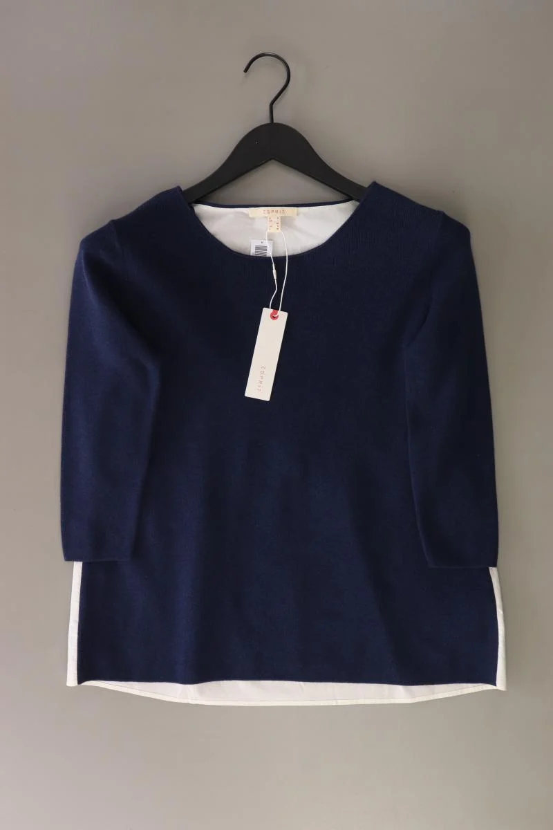 Esprit Feinstrickpullover Gr. S neu mit Etikett Neupreis: 59,99€! blau