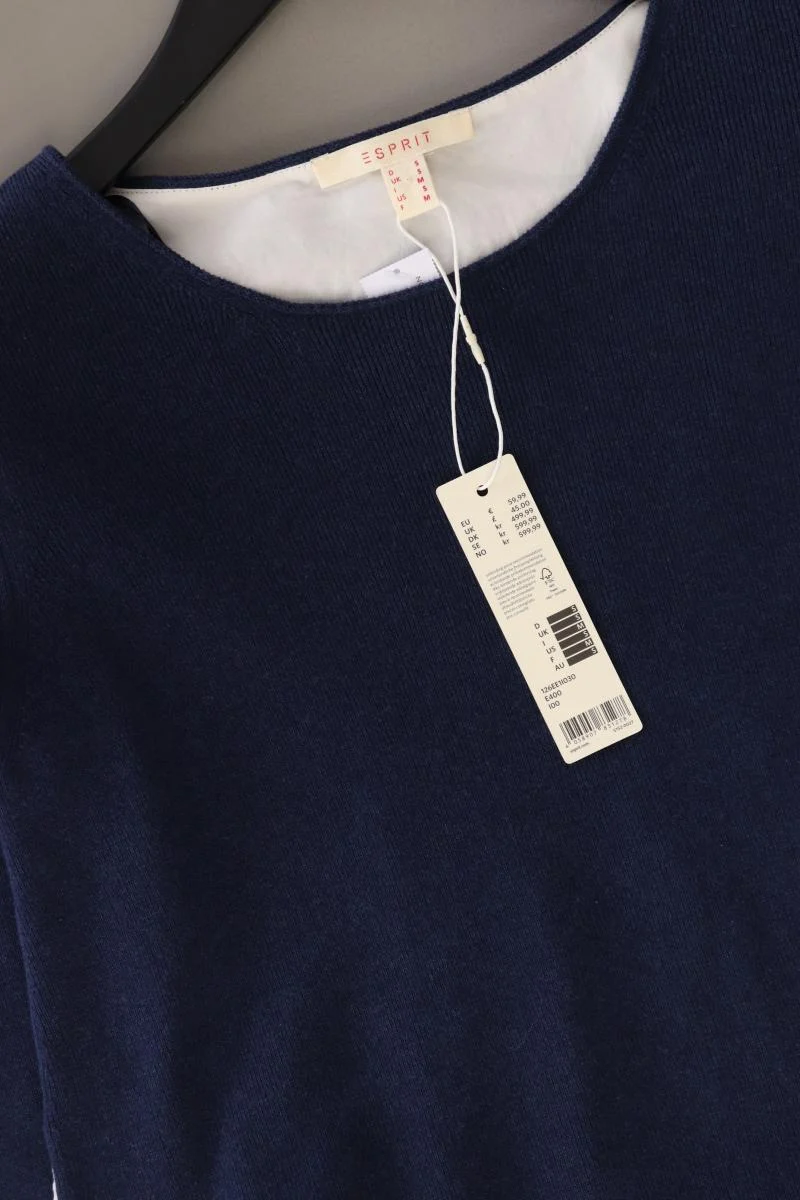 Esprit Feinstrickpullover Gr. S neu mit Etikett Neupreis: 59,99€! blau