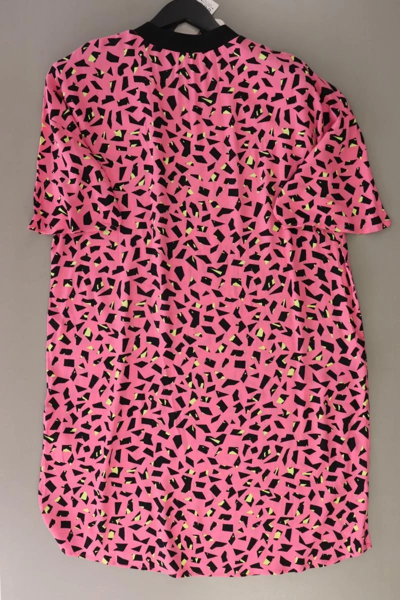 edc by Esprit Kurzarmkleid Gr. 36 geometrisches Muster neu mit Etikett rosa