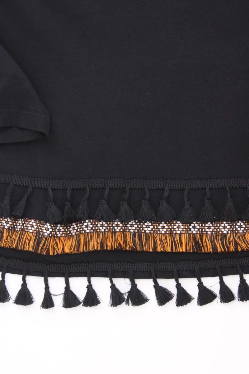 Only Crop Shirt Gr. S Kurzarm schwarz aus Baumwolle