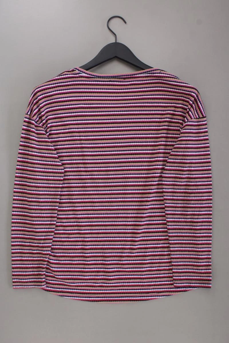 edc by Esprit Ringelshirt Gr. M gestreift Langarm mehrfarbig aus Polyester