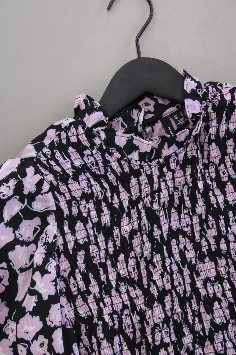 Vero Moda Langarmkleid Gr. S mit Blumenmuster lila aus Polyester