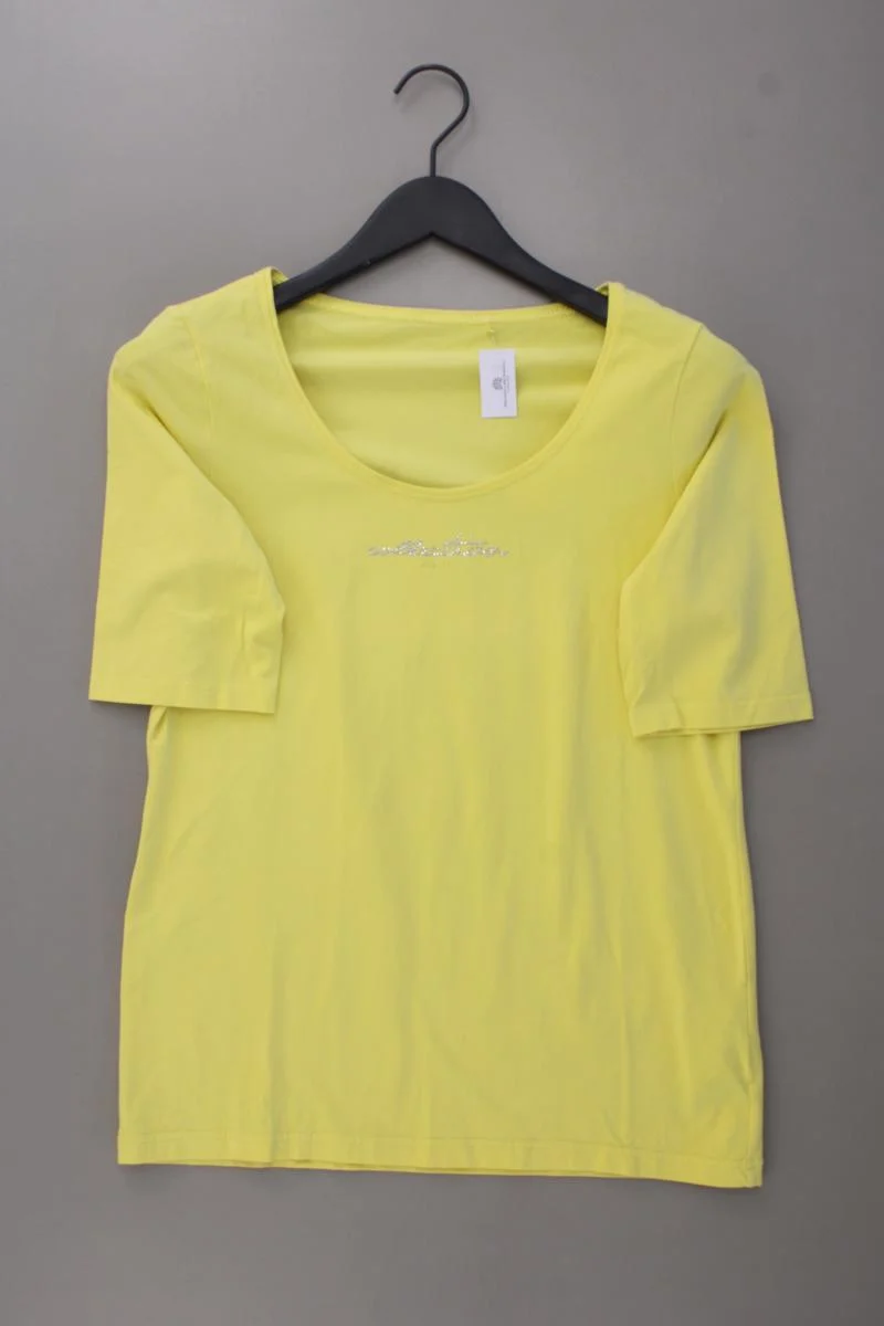 Esprit T-Shirt Gr. XL Kurzarm gelb aus Baumwolle