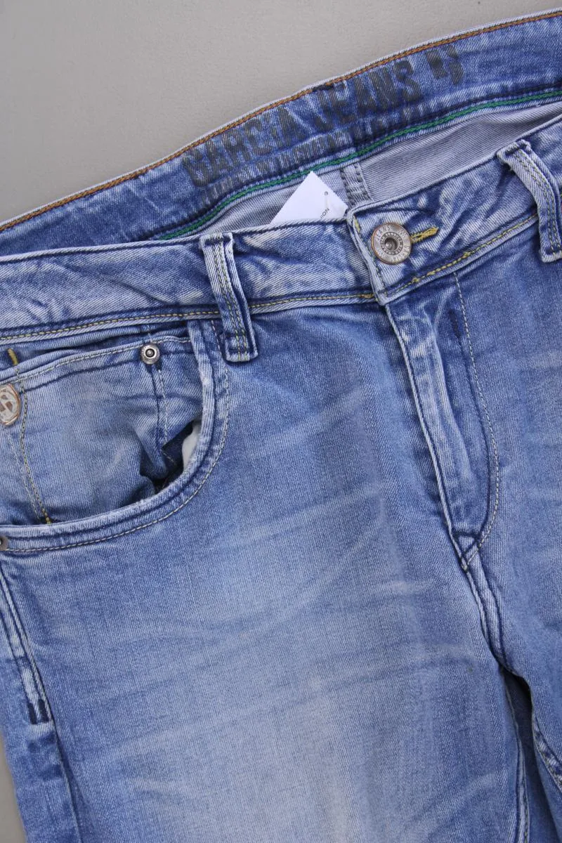 Garcia Jeans Straight Jeans für Herren Gr. M blau