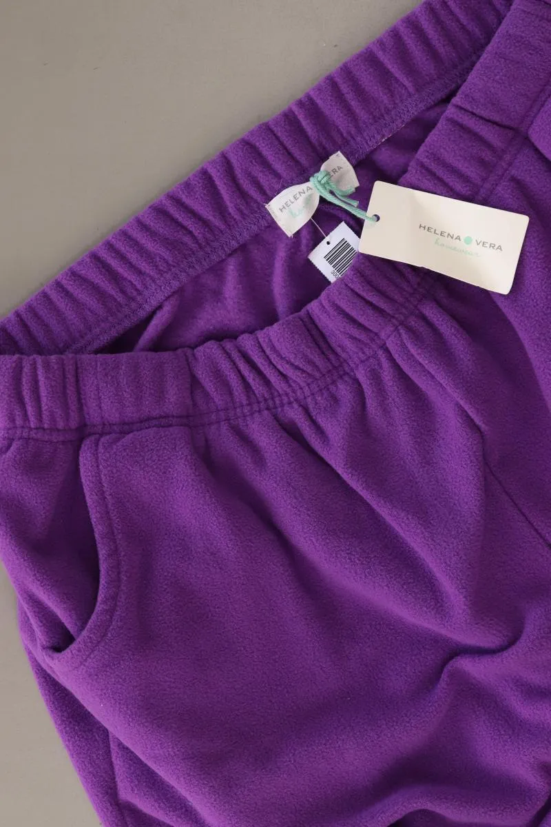 Helena Vera Fleece Hose Gr. 46 neu mit Etikett lila aus Polyester