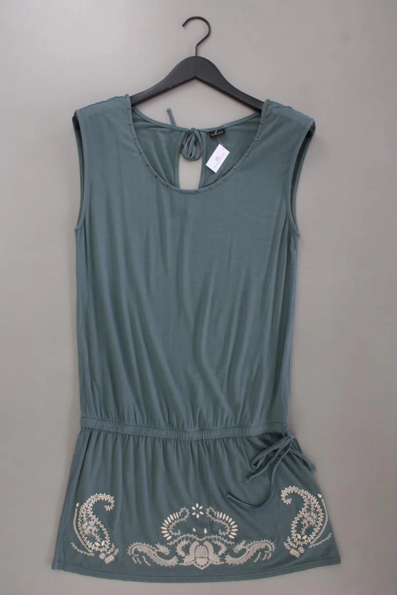 Lascana Jerseykleid Gr. 32/34 neuwertig Ärmellos grün aus Viskose