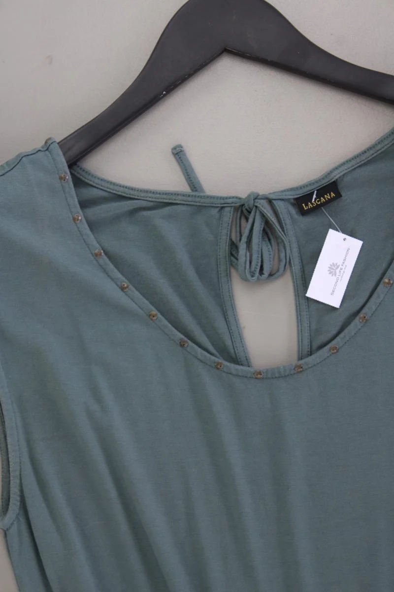 Lascana Jerseykleid Gr. 32/34 neuwertig Ärmellos grün aus Viskose