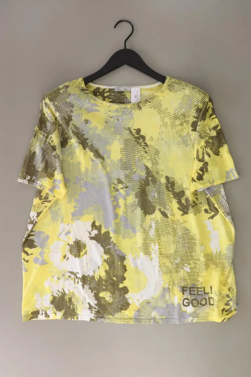 Betty & Co. Printshirt Gr. 46 Kurzarm gelb