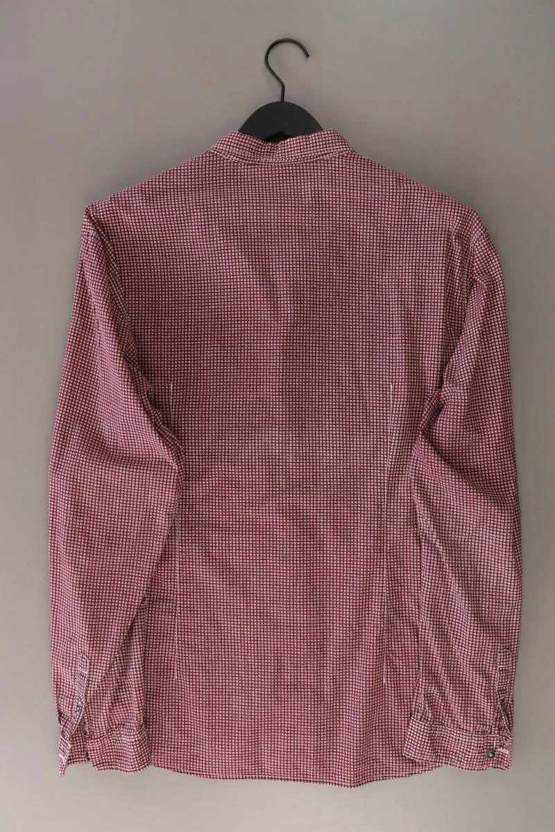 Tom Tailor (Denim) Langarmhemd für Herren Gr. XL rot aus Baumwolle