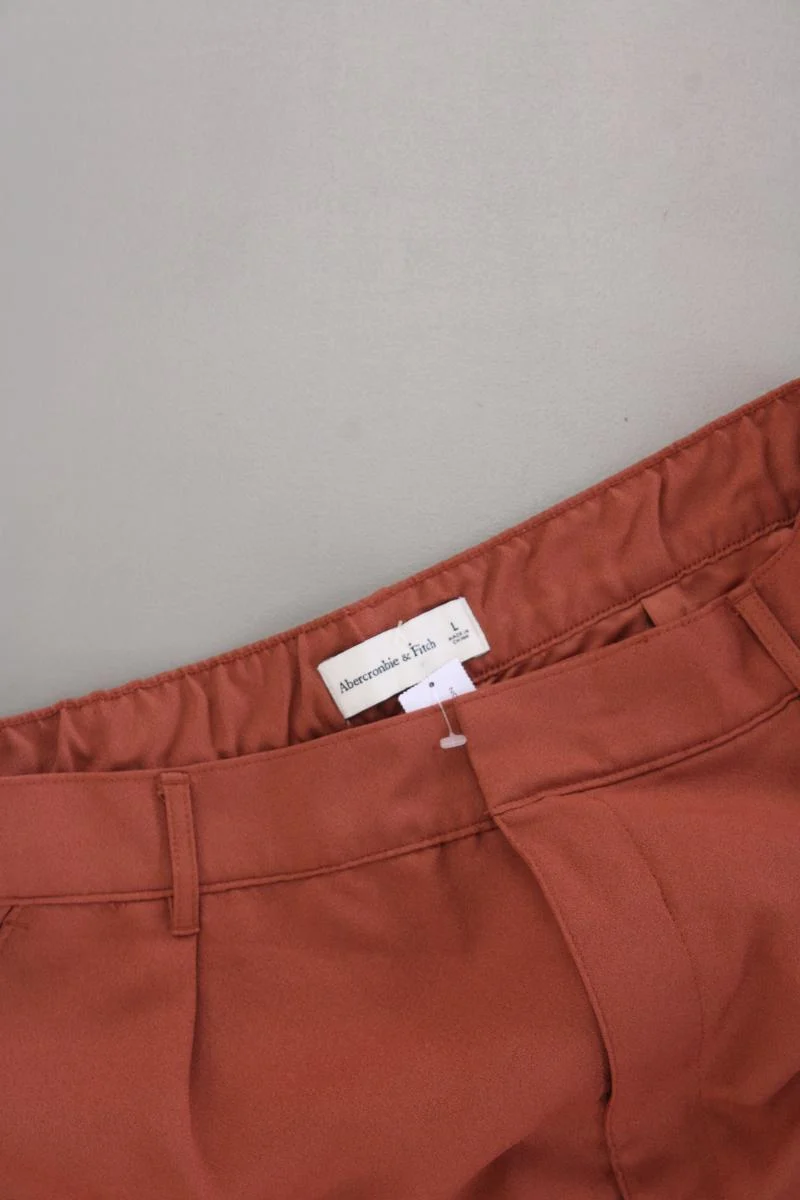 Abercrombie & Fitch Shorts Gr. L braun aus Polyester