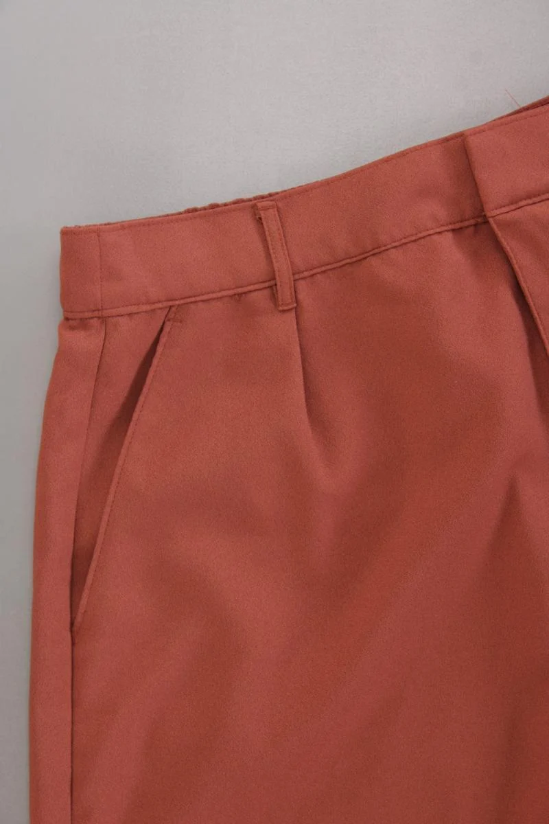 Abercrombie & Fitch Shorts Gr. L braun aus Polyester