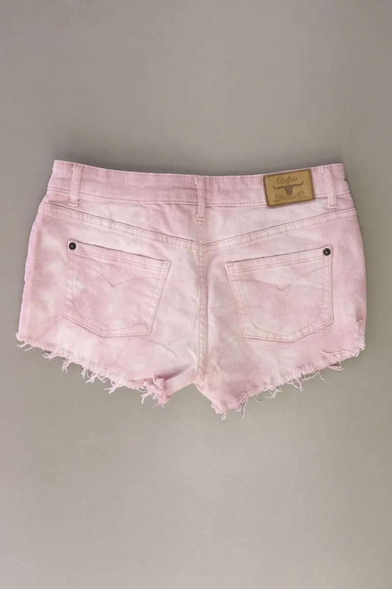 Buffalo Hotpants Gr. 38 mit Batikmuster rosa aus Baumwolle