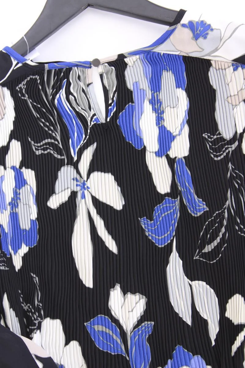 Betty Barclay Langarmkleid Gr. 46 mit Blumenmuster neu mit Etikett blau