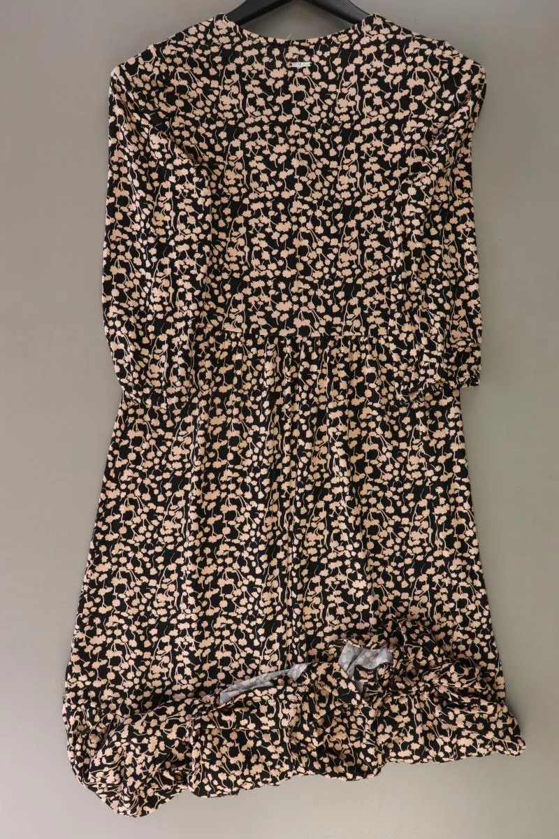 Laura Scott Jerseykleid Gr. 34 3/4 Ärmel schwarz aus Viskose