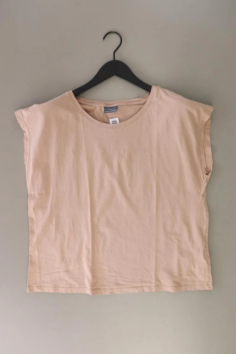 Venice Beach T-Shirt Gr. 44/46 Kurzarm creme aus Baumwolle