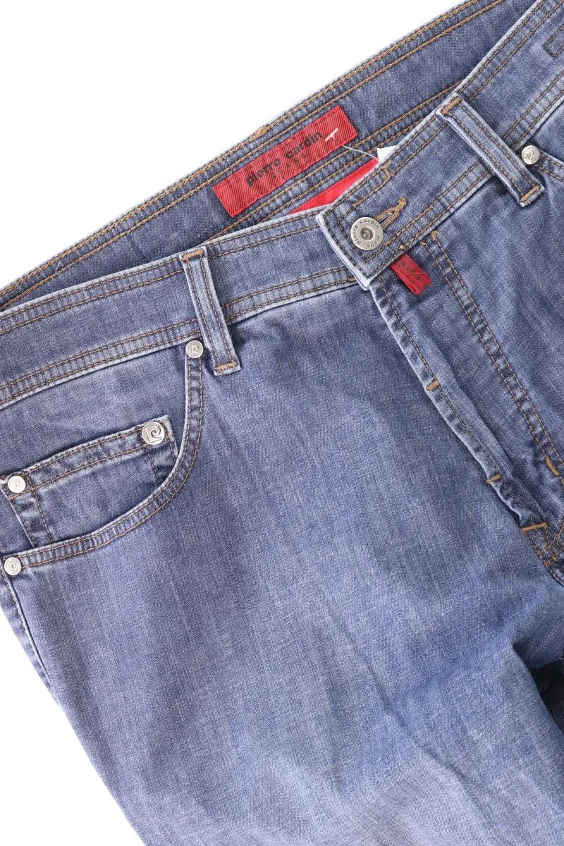 Pierre Cardin Straight Jeans für Herren Gr. W35/L32 blau aus Baumwolle