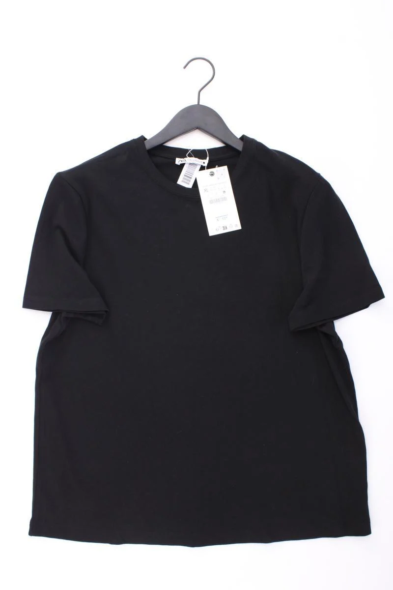 Zara T-Shirt Gr. XL neu mit Etikett Neupreis: 15,95€! Kurzarm schwarz
