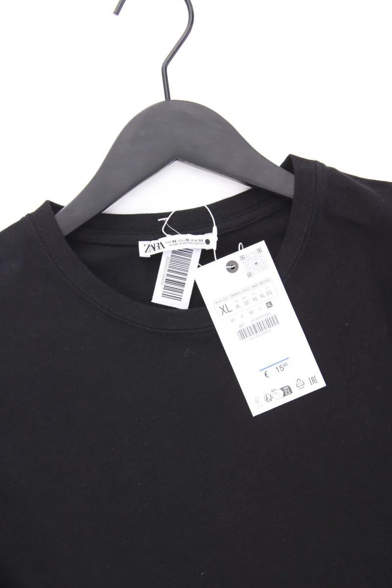 Zara T-Shirt Gr. XL neu mit Etikett Neupreis: 15,95€! Kurzarm schwarz
