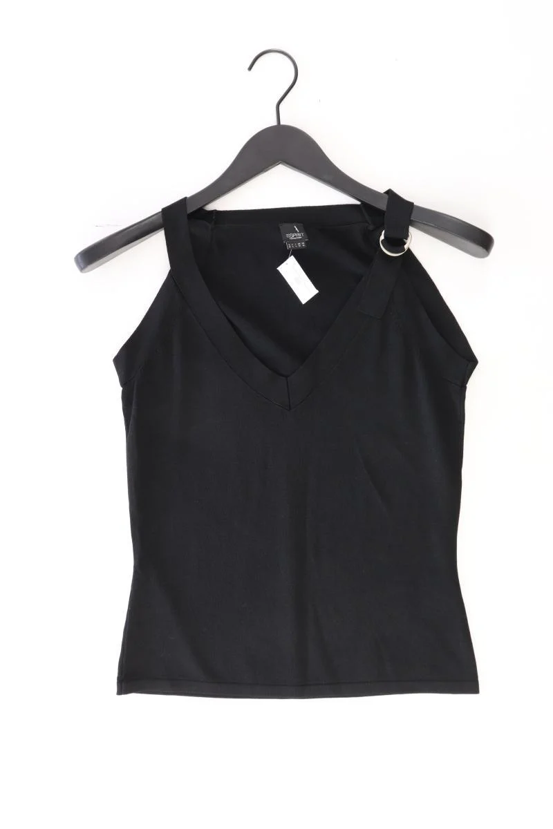 Esprit Collection Slim Top Gr. M schwarz aus Polyester