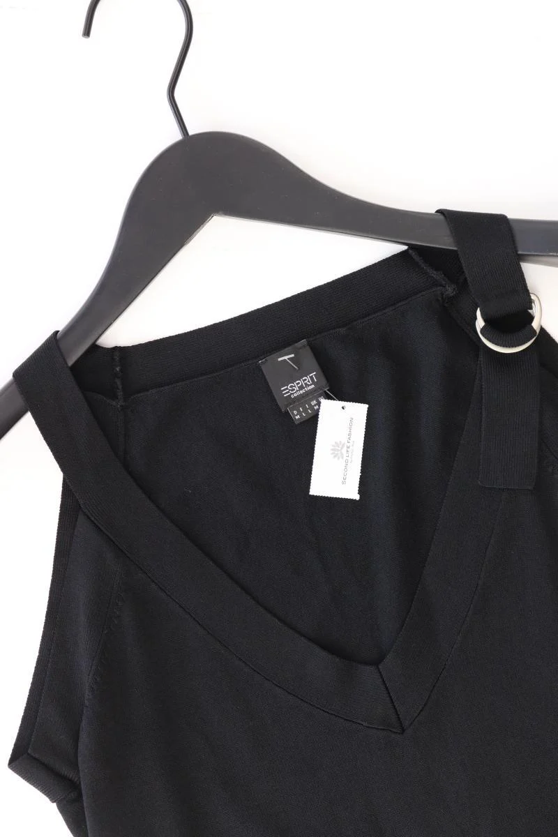 Esprit Collection Slim Top Gr. M schwarz aus Polyester