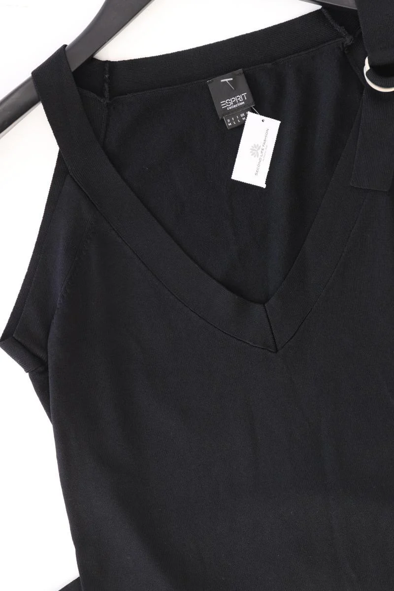 Esprit Collection Slim Top Gr. M schwarz aus Polyester