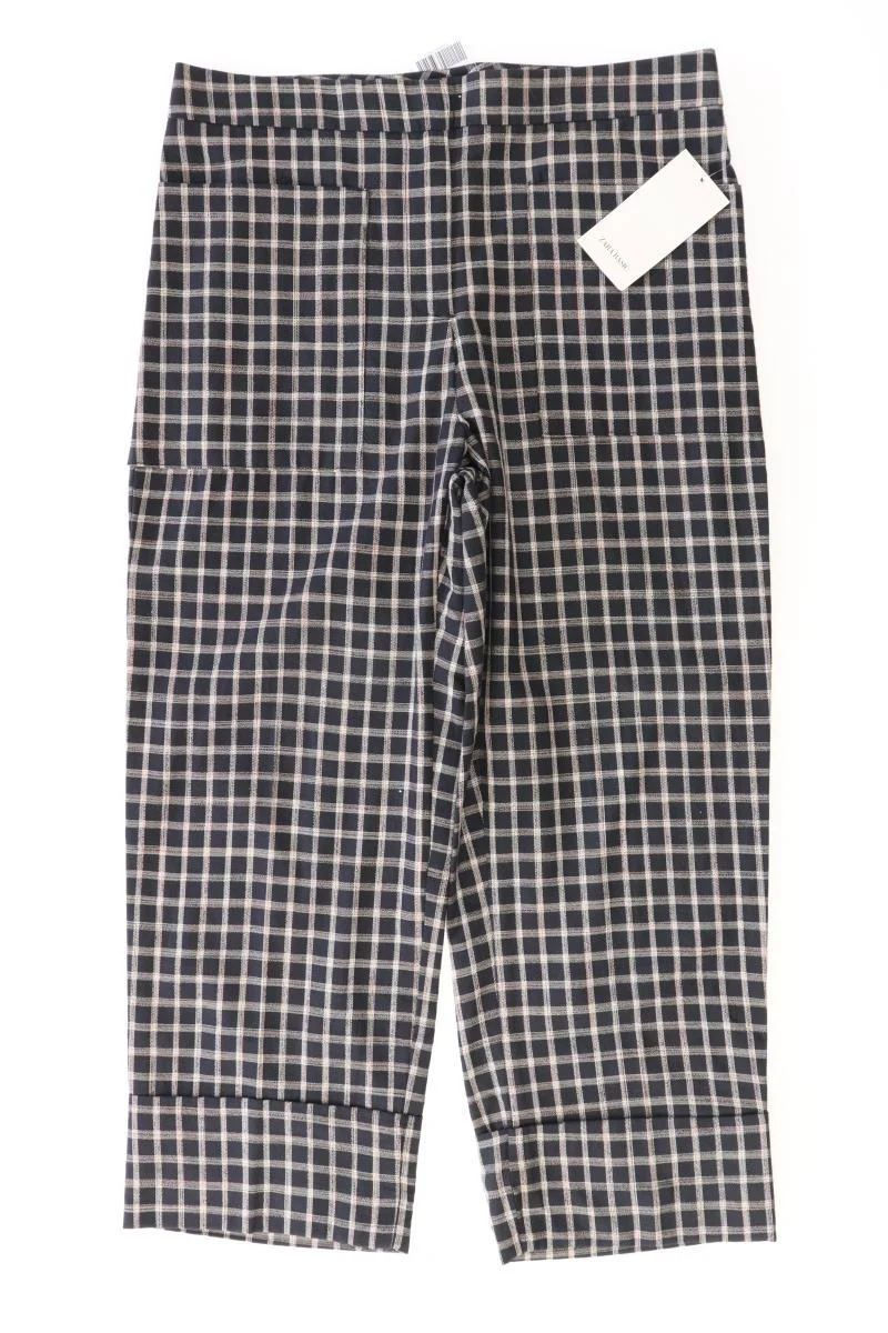 Zara Stoffhose Gr. L kariert neu mit Etikett grau aus Polyester