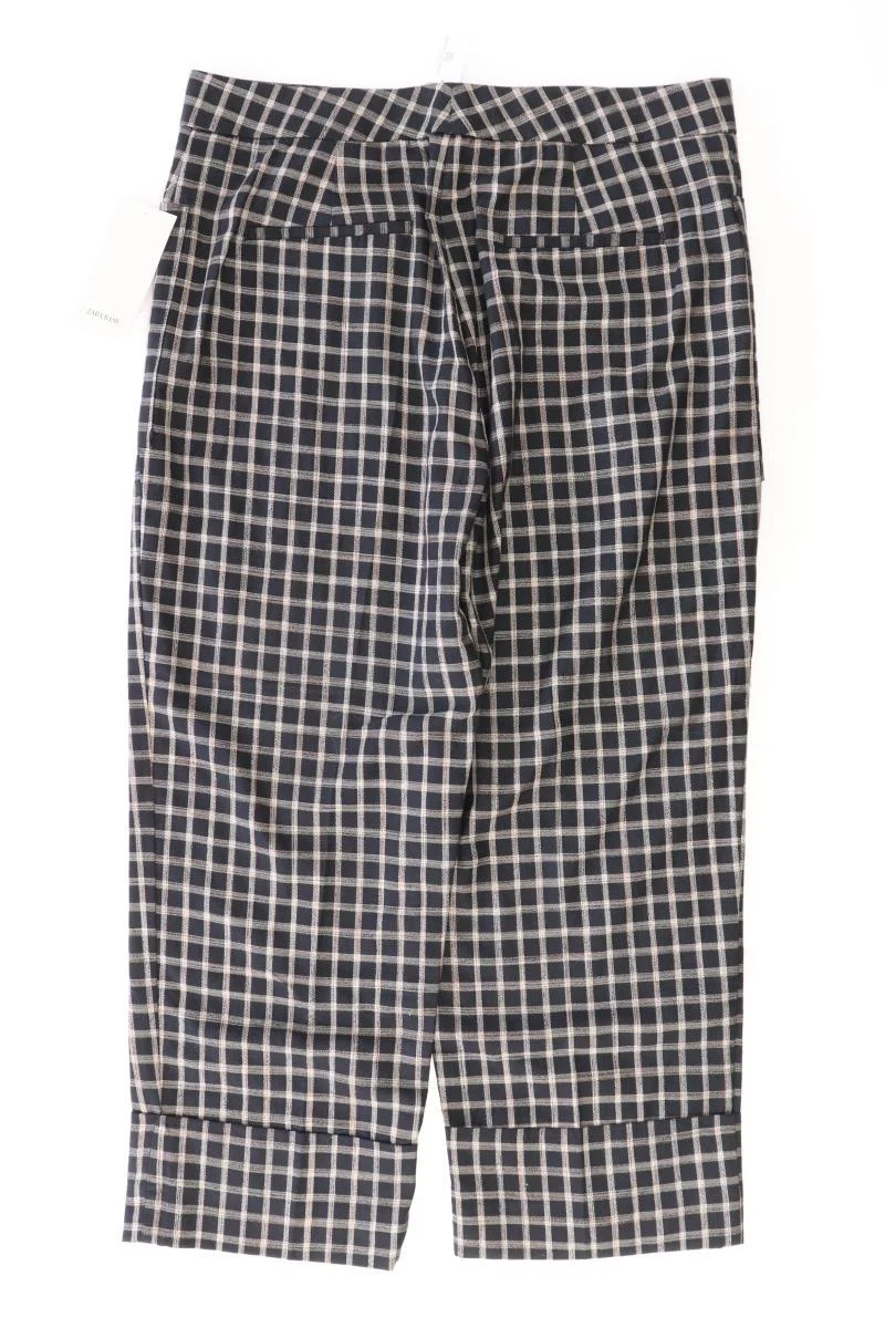 Zara Stoffhose Gr. L kariert neu mit Etikett grau aus Polyester
