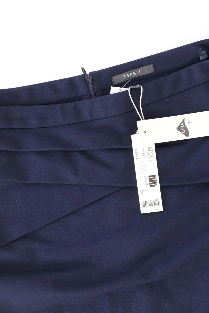 Esprit Rock Gr. L neu mit Etikett Neupreis: 49,99€! blau aus Baumwolle