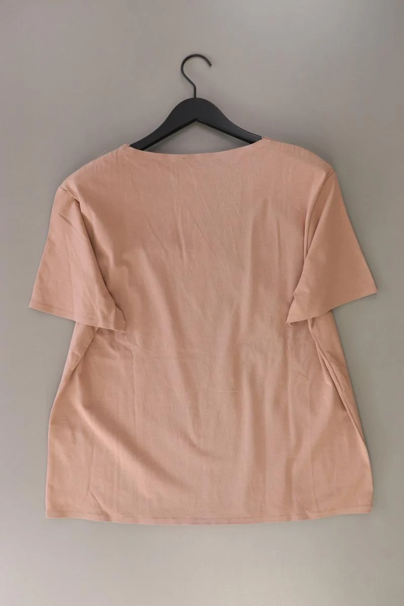 Zara T-Shirt Gr. XL Kurzarm braun aus Baumwolle
