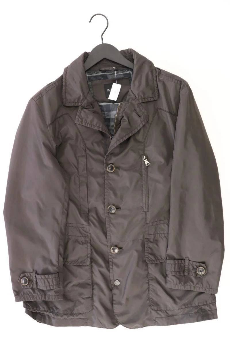BOSS by Hugo Boss Lange Jacke für Herren Gr. 50 olivgrün